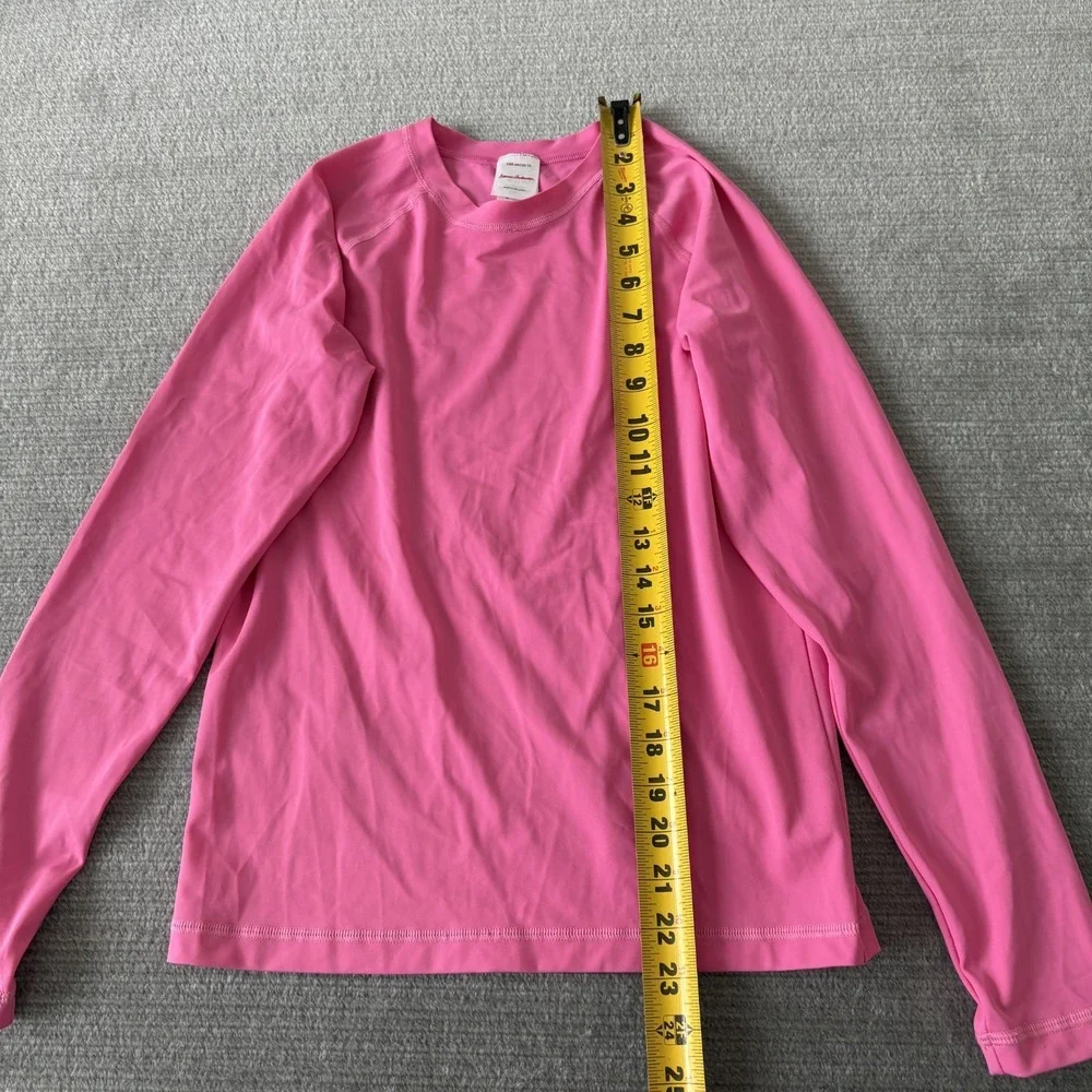 Hanna Andersson Rash Guard Swim Tee Shirt Top Girls 12 Sun Shirt Long Sleeve